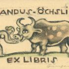 Ex-libris (bookplate) - Amandus Öchsli