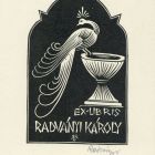 Ex-libris (bookplate) - Károly Radványi (ipse)