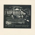 Ex-libris (bookplate) - Book of Dr. Károly Szalay