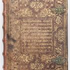 Book - Guevara, Antonio de: Fejedelmeknek serkentő órája. Transl. Prágai András. Bardejov, 1628. (Binding made for Catherine of Brandenburg)