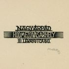 Névjegykártya - Árpád Nagy Hódmezővásárhely