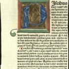 Incunable fragment