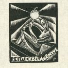Ex-libris (bookplate) - Book of Béla Reitzer