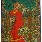 Tapestry - Lady in red