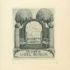 Ex-libris (bookplate) - Lisel Schück