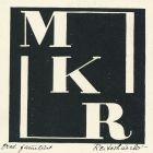 Signet - MKR monogram