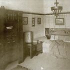 Exhibition photograph - girl's room furniture designed by Mariska Undi, Circle of art lovers' Exhibition 1905