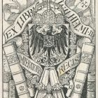 Ex-libris (bookplate) - Wilhelmi II „ Imperator regis”