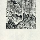 Ex-libris (bookplate) - Book of A(ndor) Semsey