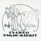 Ex-libris (bookplate) - Margit Ungár