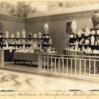 Exhibition photograph - Ceramics from the Rörstrand factory, St. Louis Universal Exposition, 1904, the Swedish group