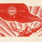 Occasional graphics - Invitation: MSZMP invitation to commemorate the anniversary in 1919