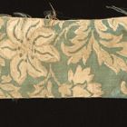 Silk fabric fragment