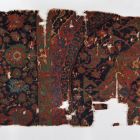 Rug fragment - Large Ushak rug