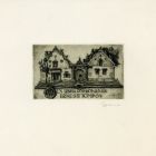 Ex-libris (bookplate) - Soproniensis Ernesti Tompos