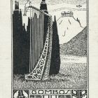 Ex-libris (bookplate) - Book of Lili Gombos