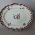 Serving platter - With peony decoration