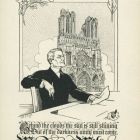 Ex-libris (bookplate) - Woodrow Wilson