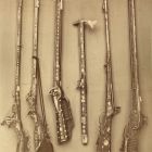 Photograph - old weapons at the Exhibition of Applied Arts 1876