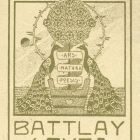 Ex-libris (bookplate) - Geyza Battlay