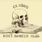 Ex-libris (bookplate) - doct. Danielis Oláh