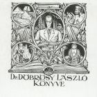 Ex-libris (bookplate) - Book of Dr. László Döbrösy