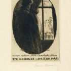 Ex-libris (bookplate) - Pál Szász