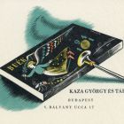 Occasional graphics - Greeting card: Happy New Year György Kaza and Co Budapest ... 1941