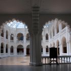 Architectural photograph - ground floor vestibul with a view to exhibition hall, Museum of Applied Arts