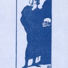 Ex-libris (bookplate) - From the library of Dr. Sándor Domanovszky