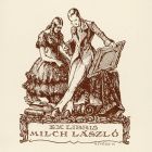 Ex-libris (bookplate) - László Milch