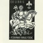 Ex-libris (bookplate) - v. Ferenc Kisbarnaki Farkas