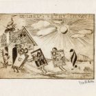 Ex-libris (bookplate) - István Réthy