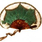 Fan - with bird feather decoration