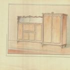 Furniture design - probative combined wardrobe