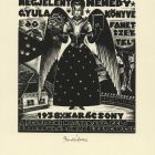 Occasional graphics - Advertisement: The book of Gyula Némedy has been published...