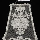 Lace jabot - with dove motifs