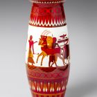 Vase - With Egyptian style decoration, from the Tutankhamen series