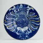 Dish - with double headed eagle