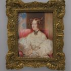 Miniature portrait - Portrait of Hermine Gabriele Marie Eleonore Leopoldine von Metternich-Winneburg