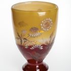 Decorative glass - With passion flowers