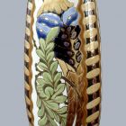 Vase - With stylized birds and floral ornaments