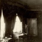 Interior photograph - bedroom of Mihály Károlyi in the Károlyi Palace (Egyetem, today Károlyi str.)