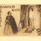 Ex-libris (bookplate) - Kató Bakonyi