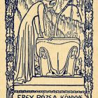 Ex-libris (bookplate) - The book of Rózsa Frey