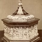 Photograph - eight-angled jewel-box from Kálmás Nákó's collection, at the Exhibition of Applied Arts 1876