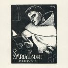 Ex-libris (bookplate) - The book of Endre Sárdy
