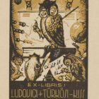Ex-libris (bookplate) - Ludovici Tükrösi-Kiss