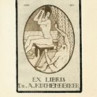 Ex-libris (bookplate) - Dr. A .Kuchenbecker