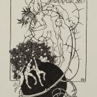 Ex-libris (bookplate) - Leó Sarkadi